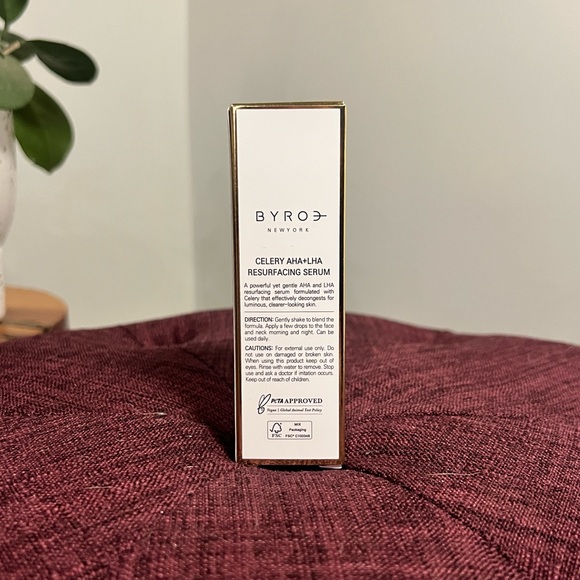 BYROE New York Celery AHA + LHA Resurfacing Serum, 1.01 FL. OZ. - Picture 5 of 10